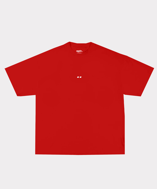 italia again red tee